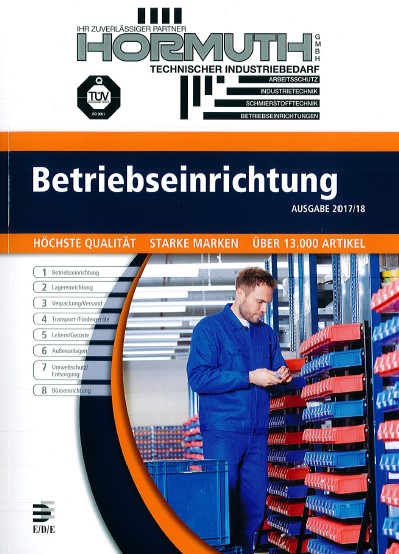 Katalog für Betriebseinrichtung