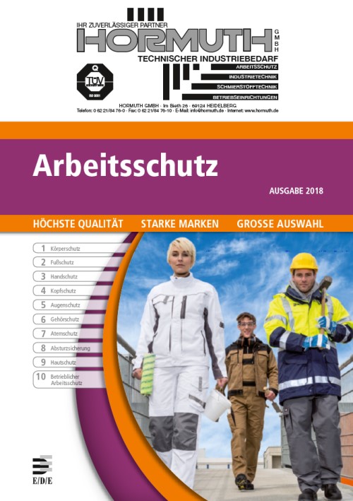 Katalog für Arbeitsschutz