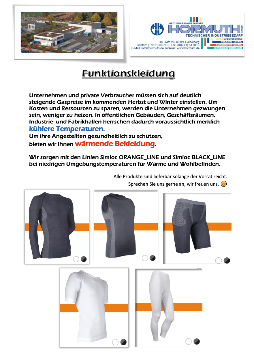 Hormuth_GmbH_Flyer_Funktionskleidung_cover